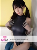 FetiArt尚物集 NO.00042 Grey Nylon Temptation #1 MODEL-Riell(35)